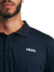 POLO BASICO HERO NEGRO