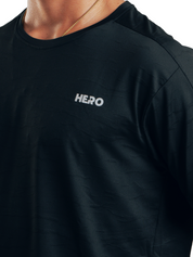 SHIRTBASIC HERO NEGRO