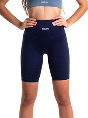 BIKER DEPORTIVO DE DAMA CON BOLSILLOS AZUL