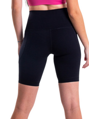 BIKER DEPORTIVO DE DAMA CON BOLSILLOS NEGRO