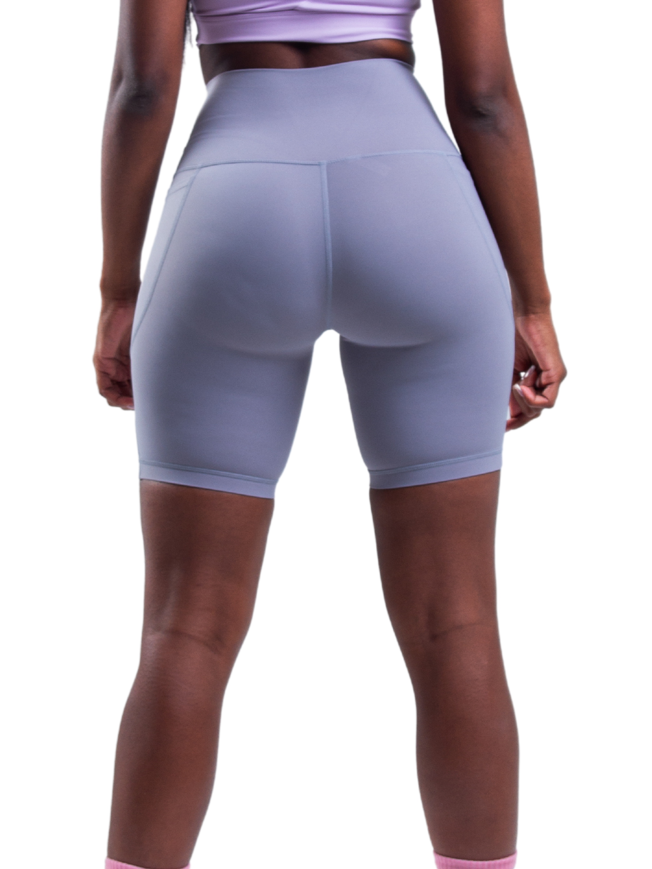 BIKER DEPORTIVO DE DAMA CON BOLSILLOS GRIS