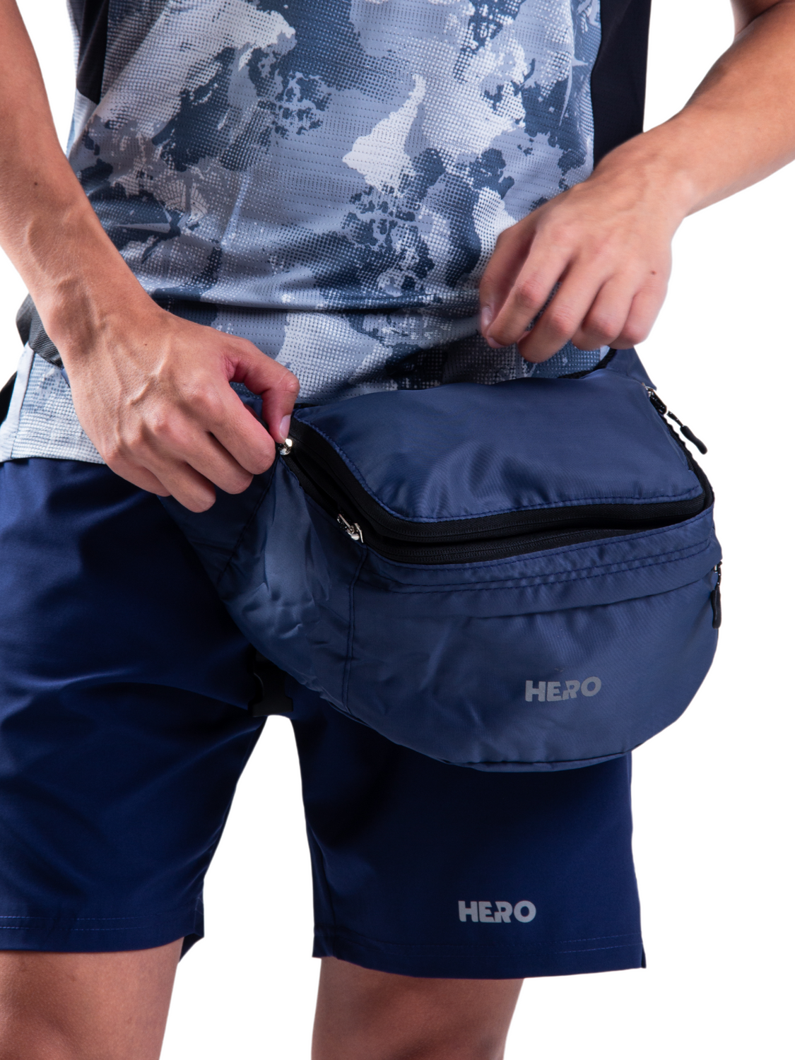 BOLSO LIGERO TRANSFORMABLE IMPERMEABLE HERO AZUL