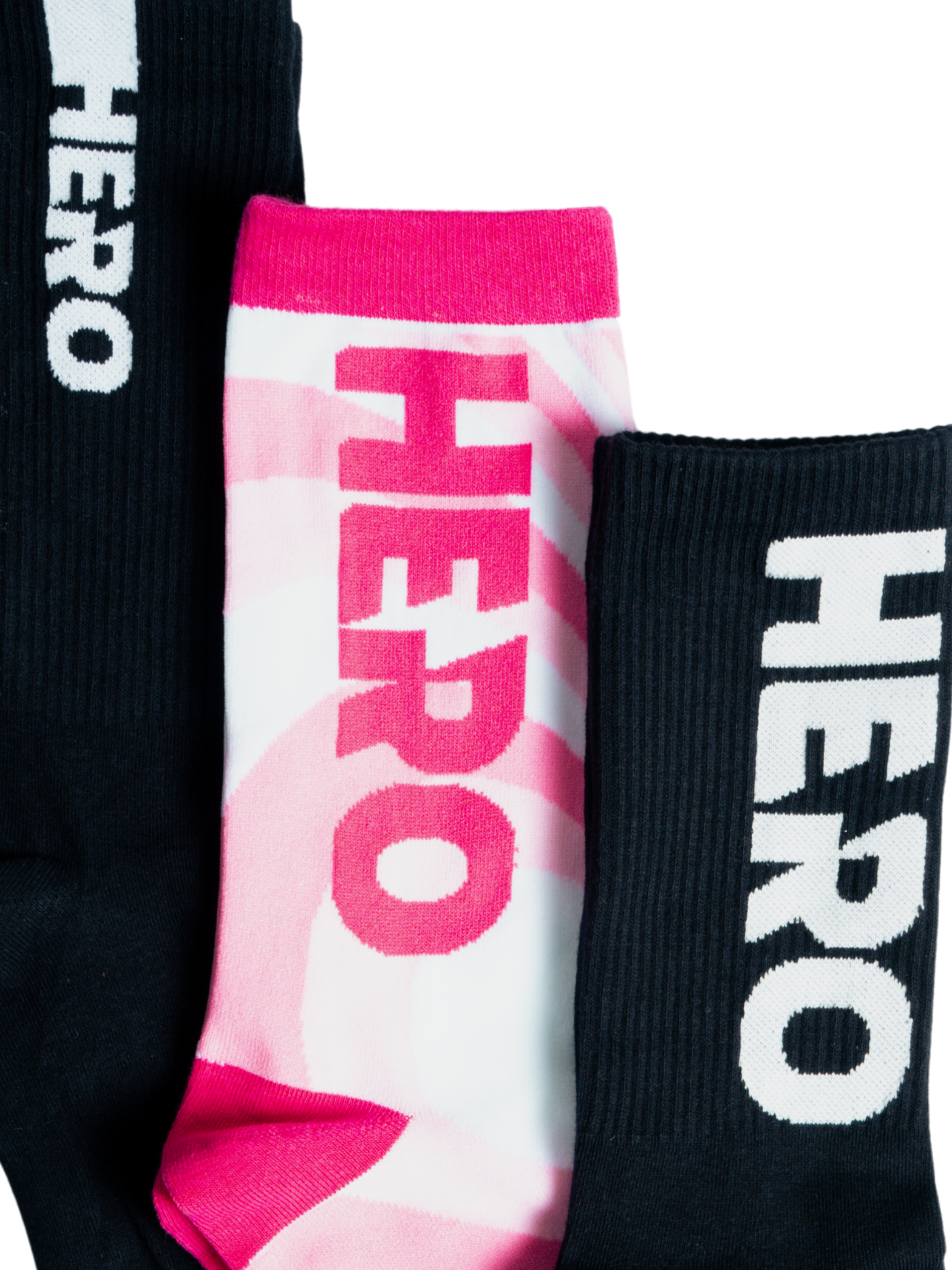 3PACK DE MEDIAS HERO CORAZON