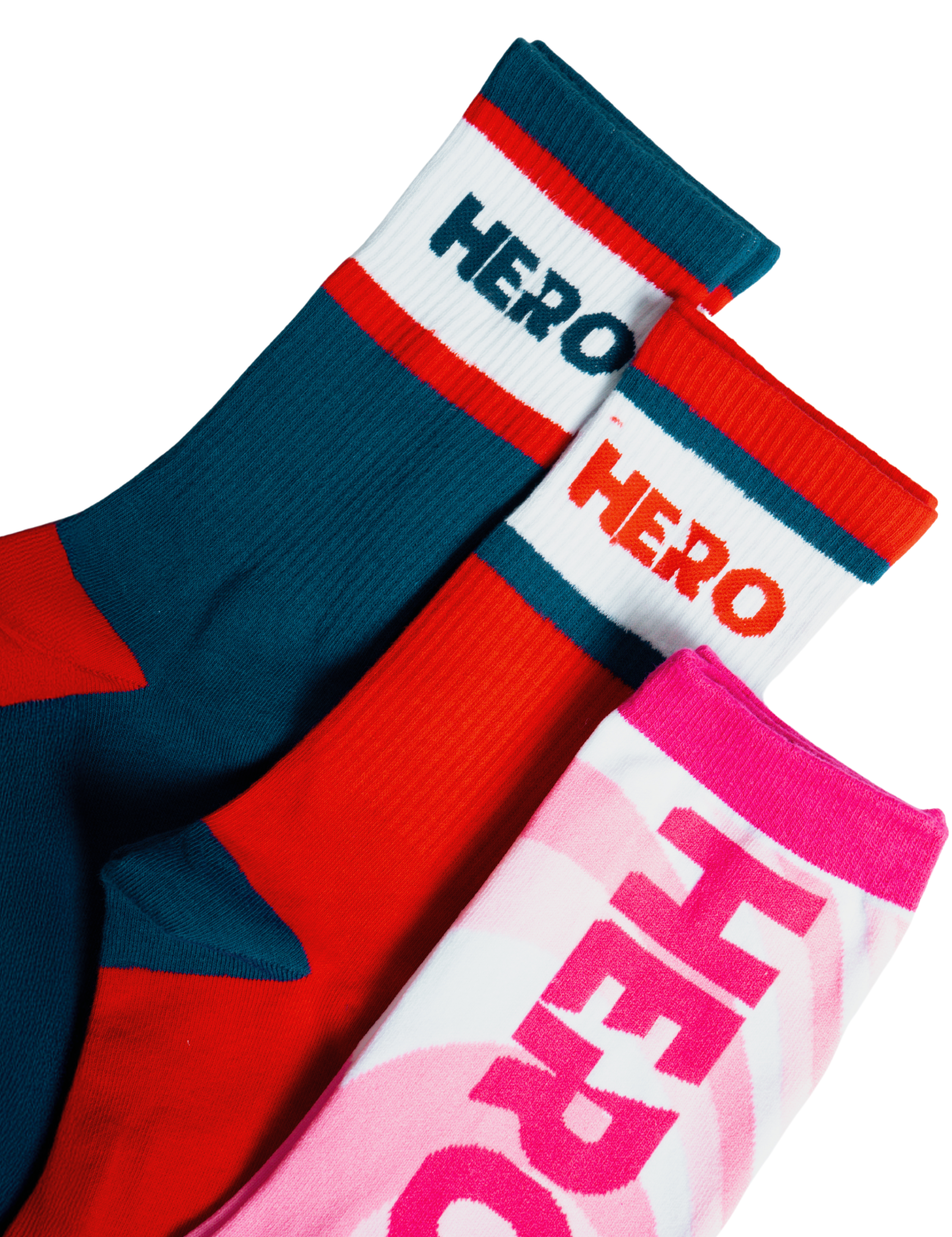 3PACK DE MEDIAS HERO MULTICOLOR