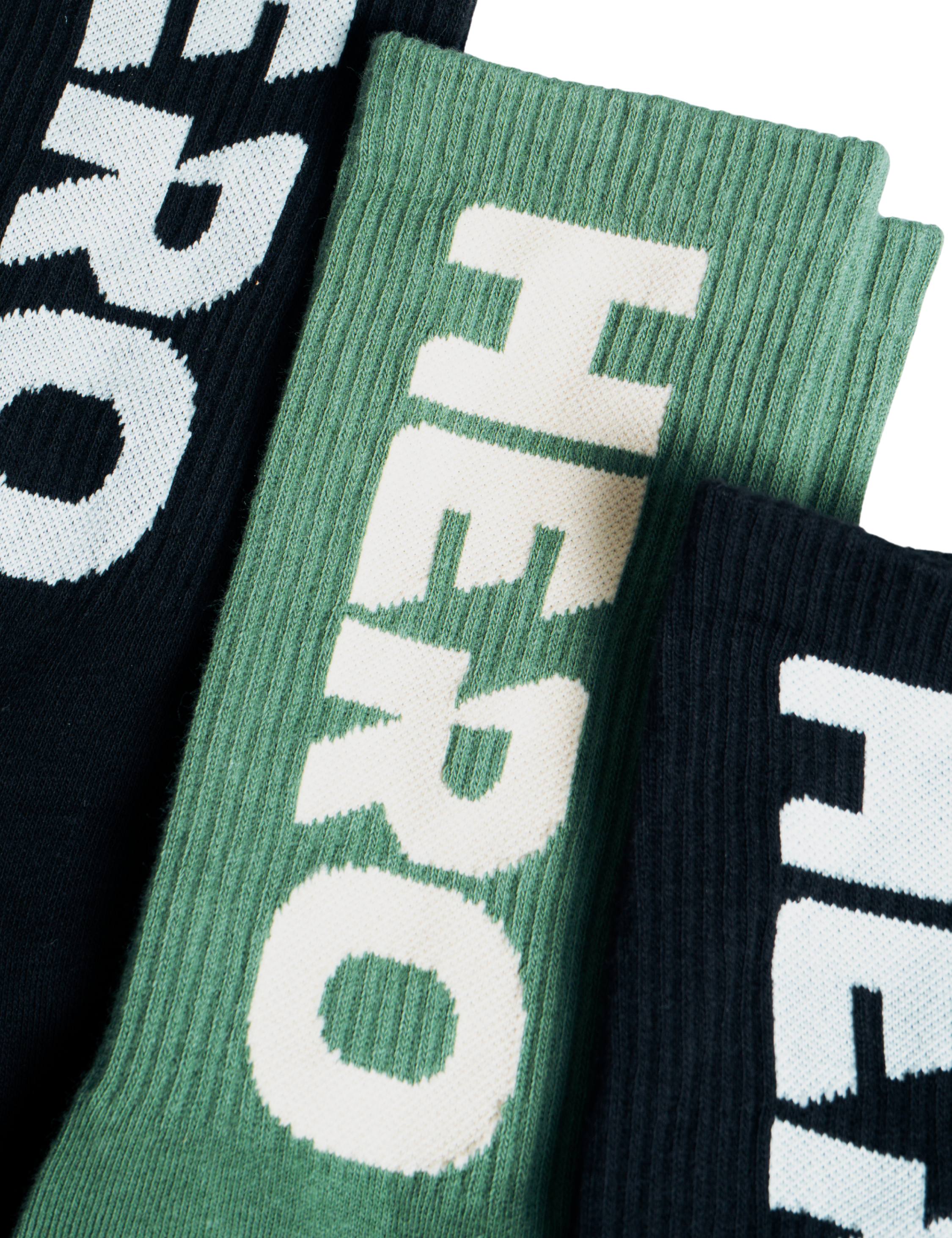 3PACK DE MEDIAS HERO VERDE