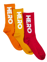 3PACK DE MEDIAS HERO