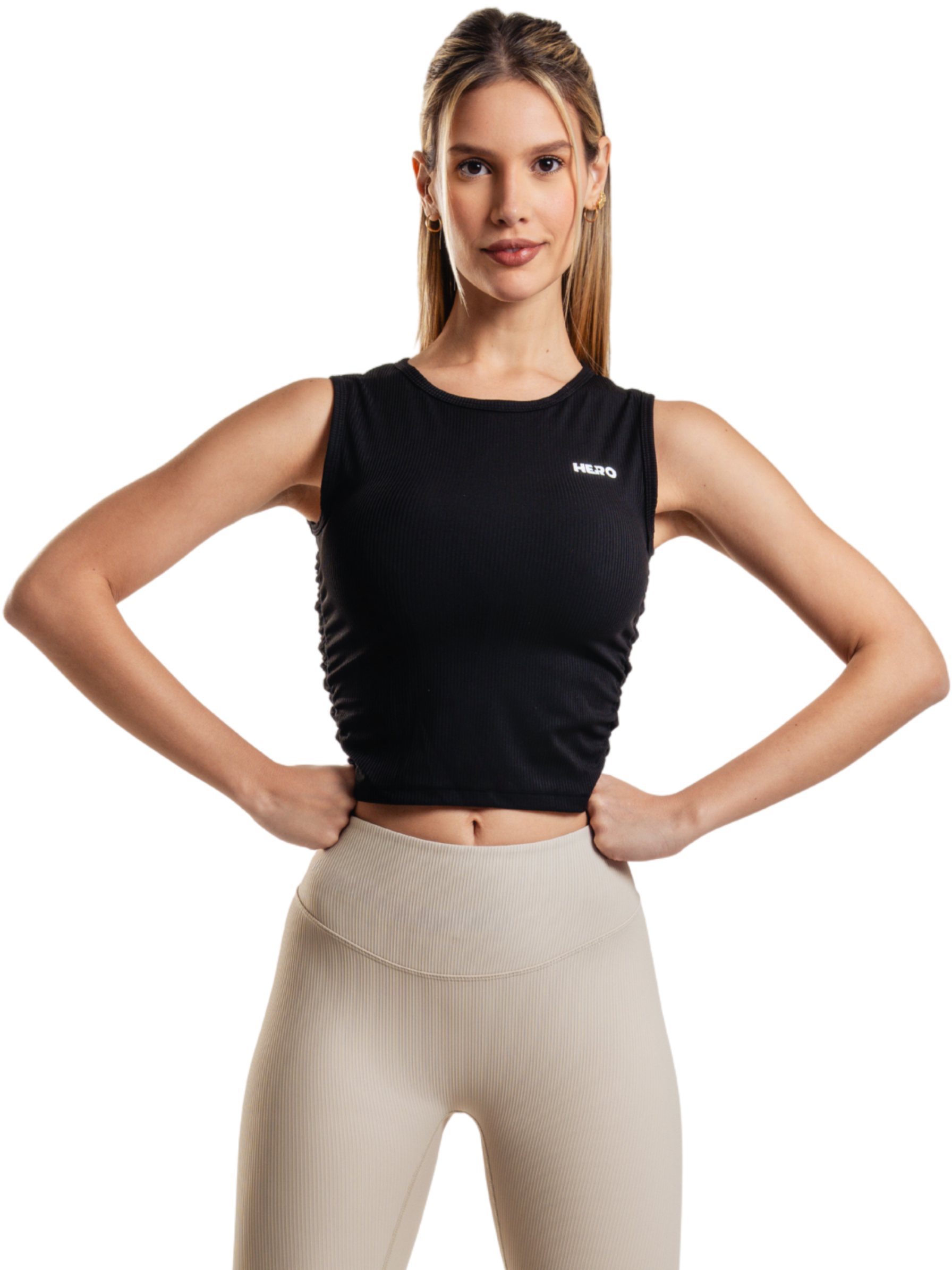 ACTIVE FLOW T SHIRT HERO NEGRO