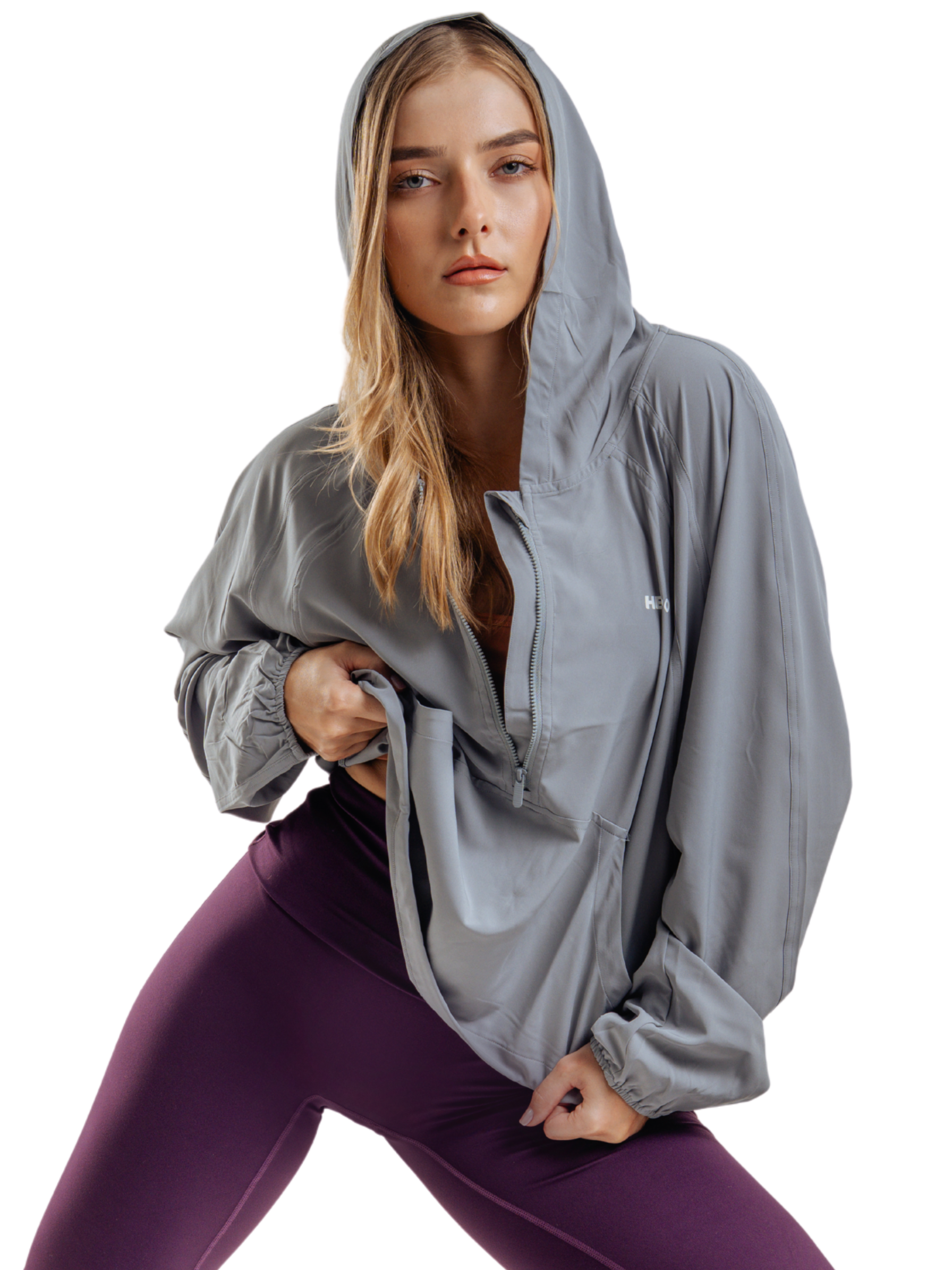 AERO CROP CHAQUETA HERO GRIS