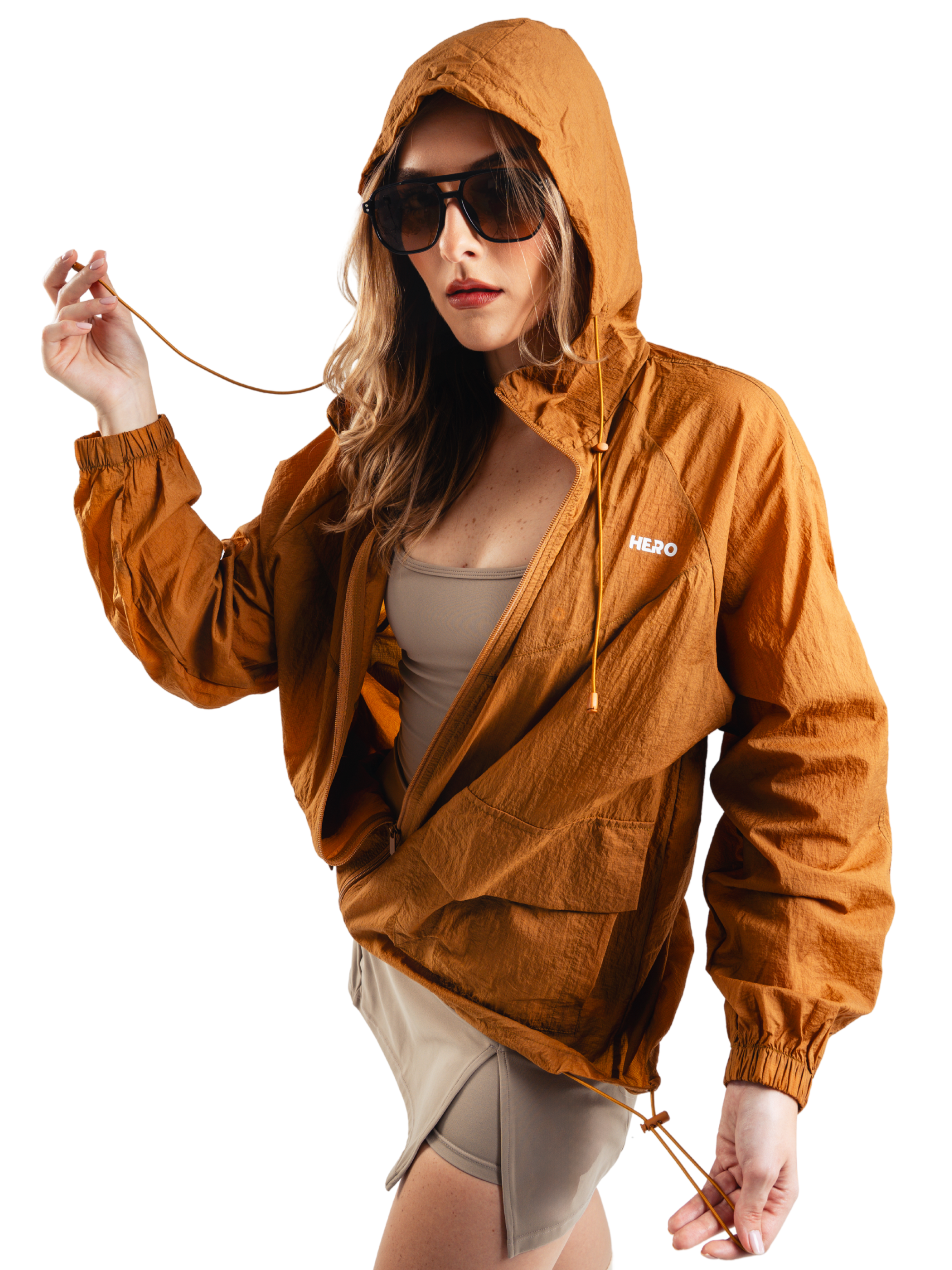 AERO LITE JACKET TERRACOTA