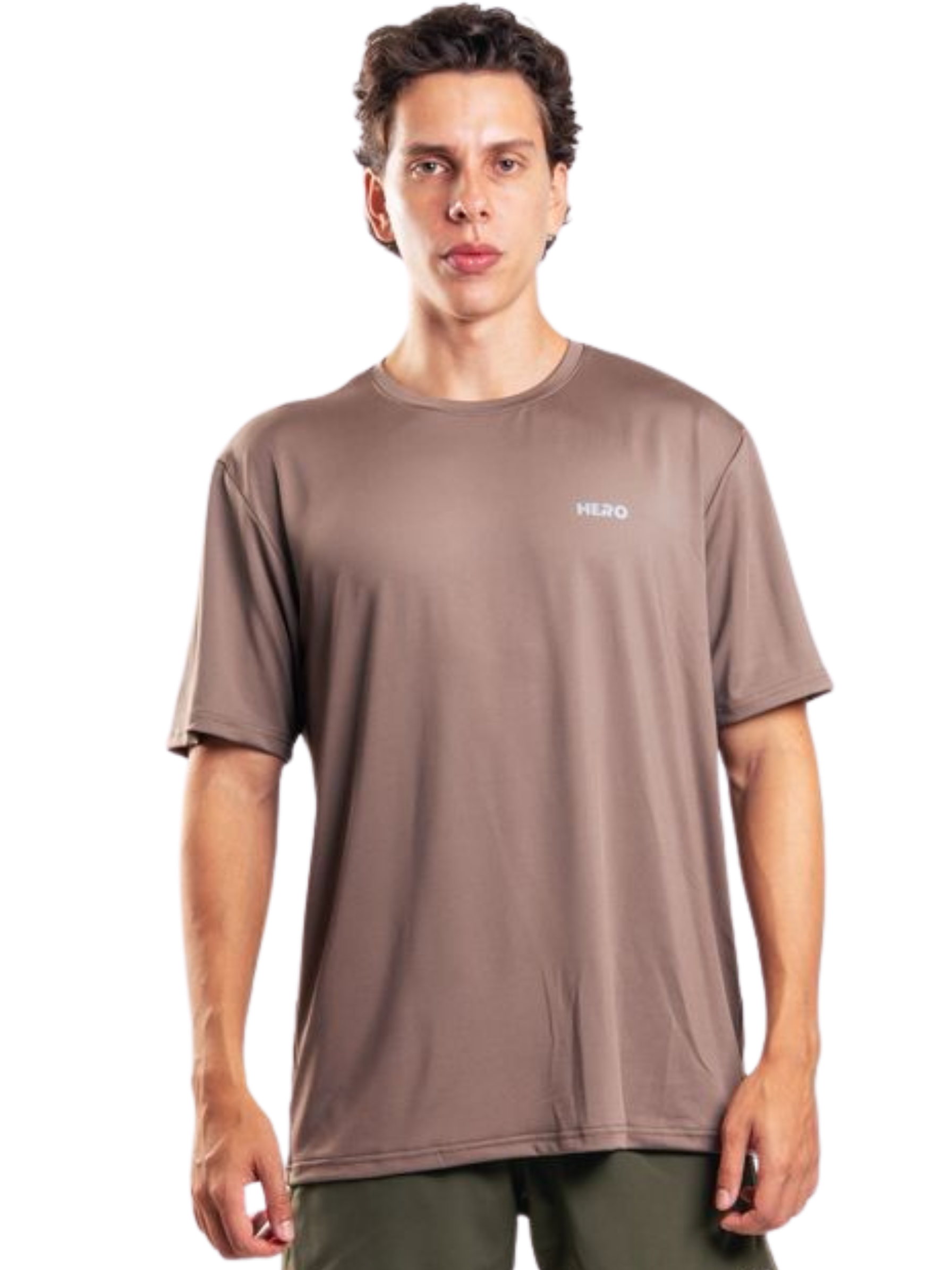 BASIC SHIRT HERO MARRON