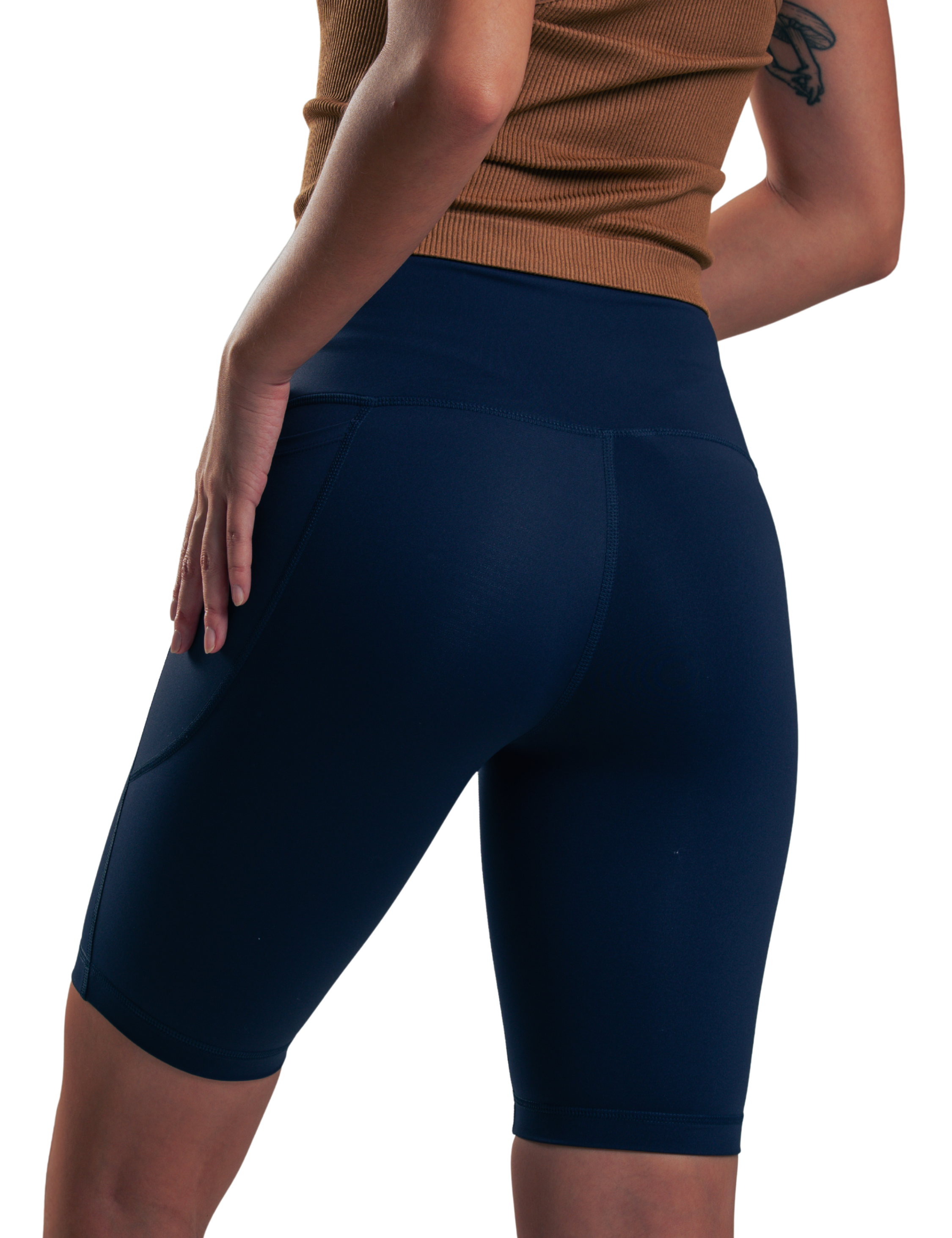 BIKER DE DAMA CON BOLSILLOS AZUL