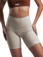 BIKER RIBBED FIT HERO BEIGE