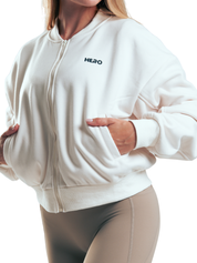 BOMBER BASIC FIT BEIGE