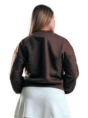BOMBER BASIC FIT MARRON