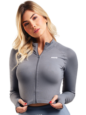 CHAQUETA APEX FIT HERO GRIS