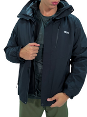 CHAQUETA DOBLE IMPERMEABLE CON SUETER HERO