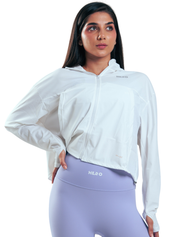 CHAQUETA UV FLOW HERO BLANCO