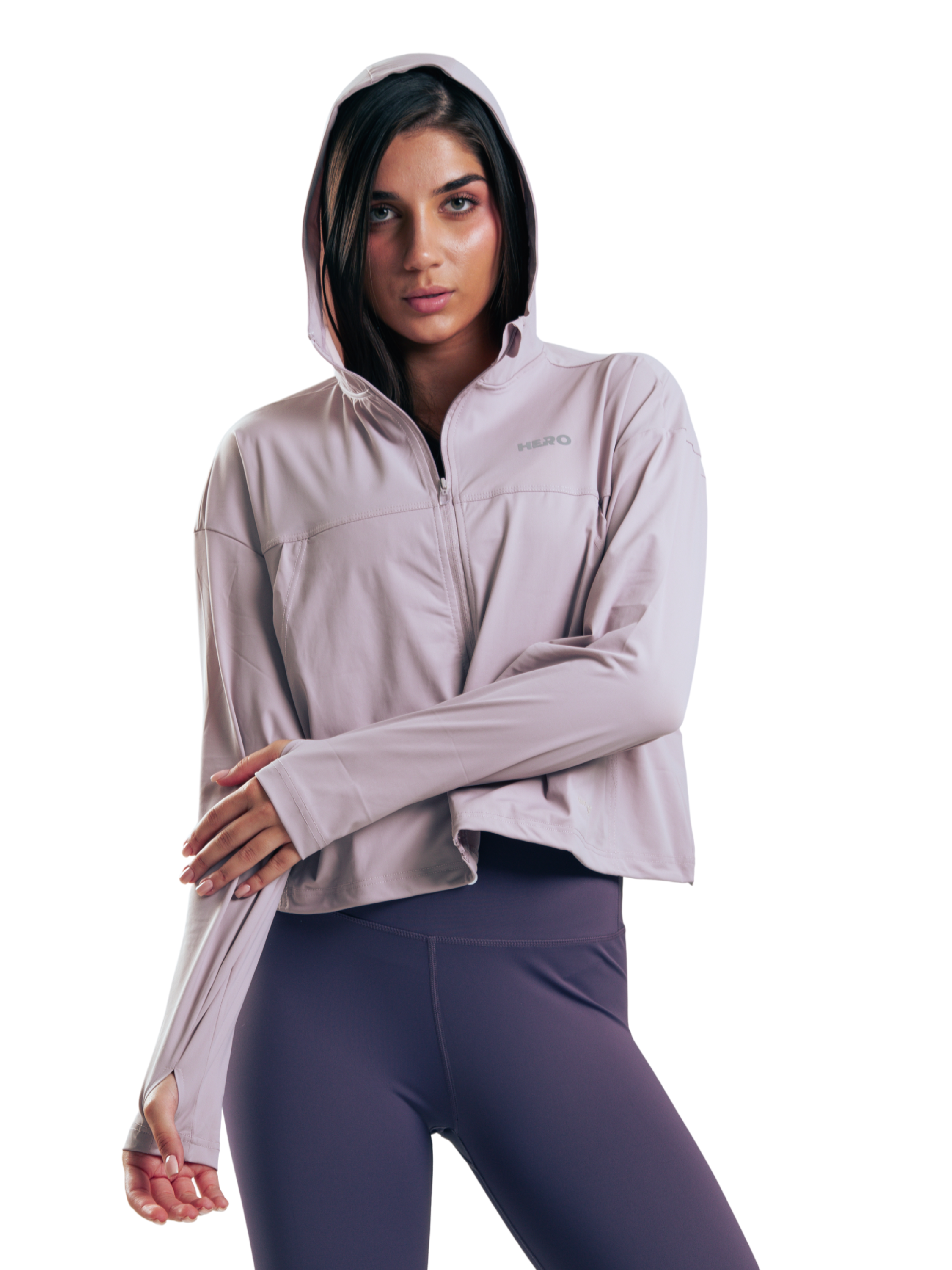 CHAQUETA UV FLOW HERO ROSADO