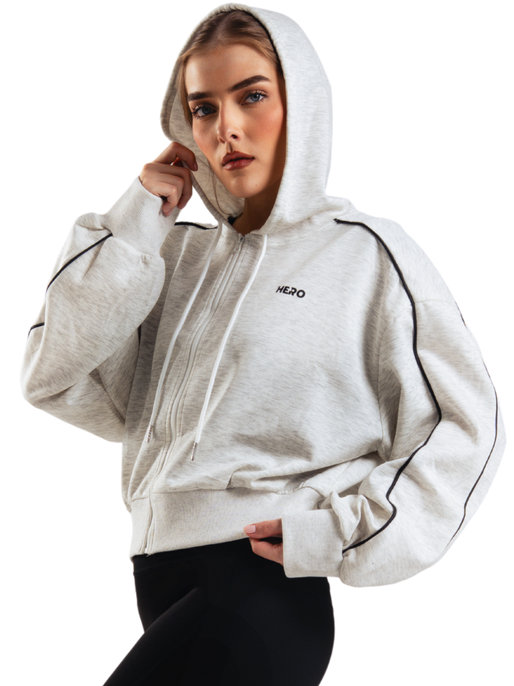 CORE HIGH RISE SWEATER HERO BEIGE