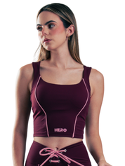 CORSET FIT SET HERO VINOTINTO