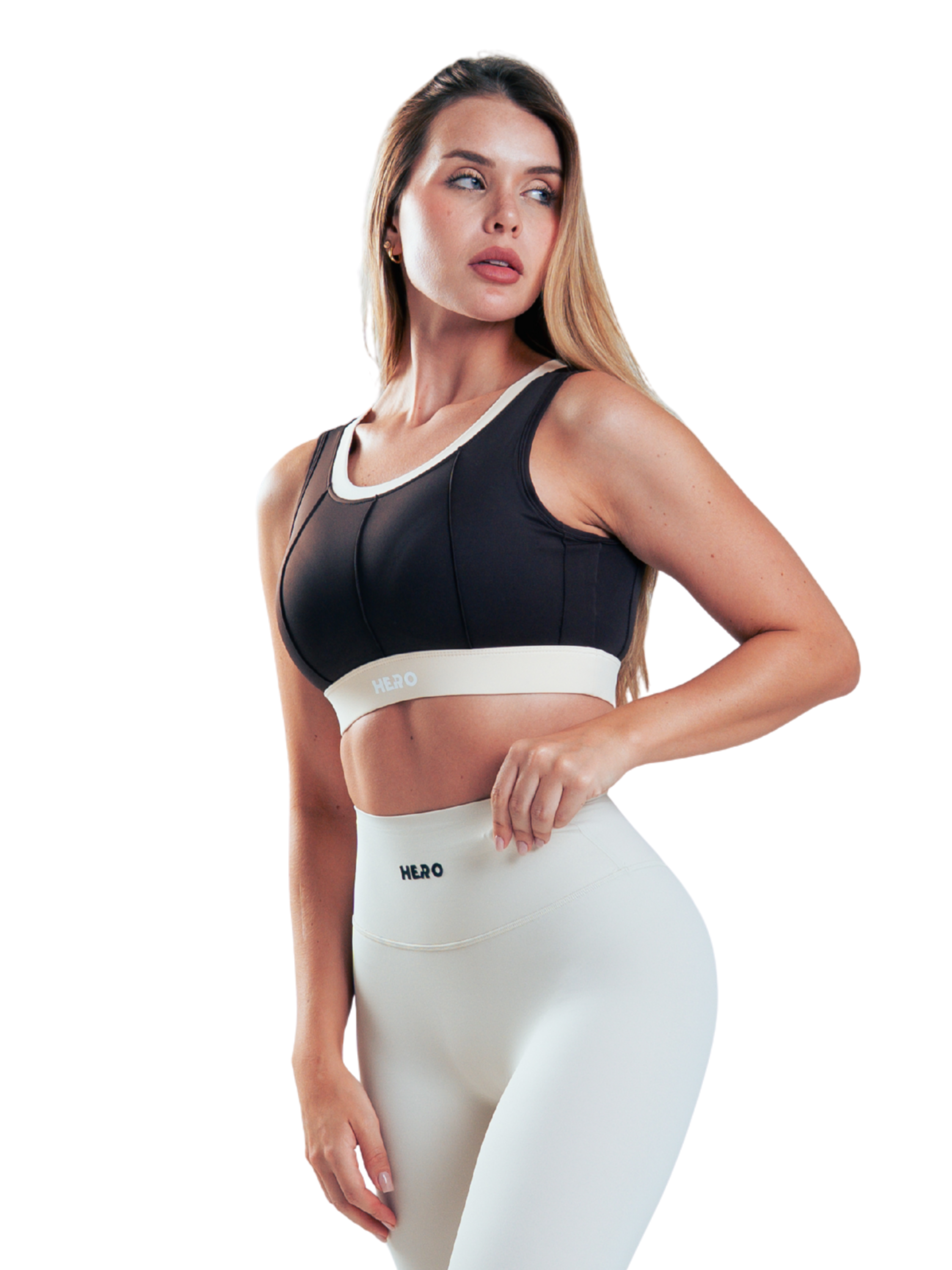 CROP TOP LINE MARRON