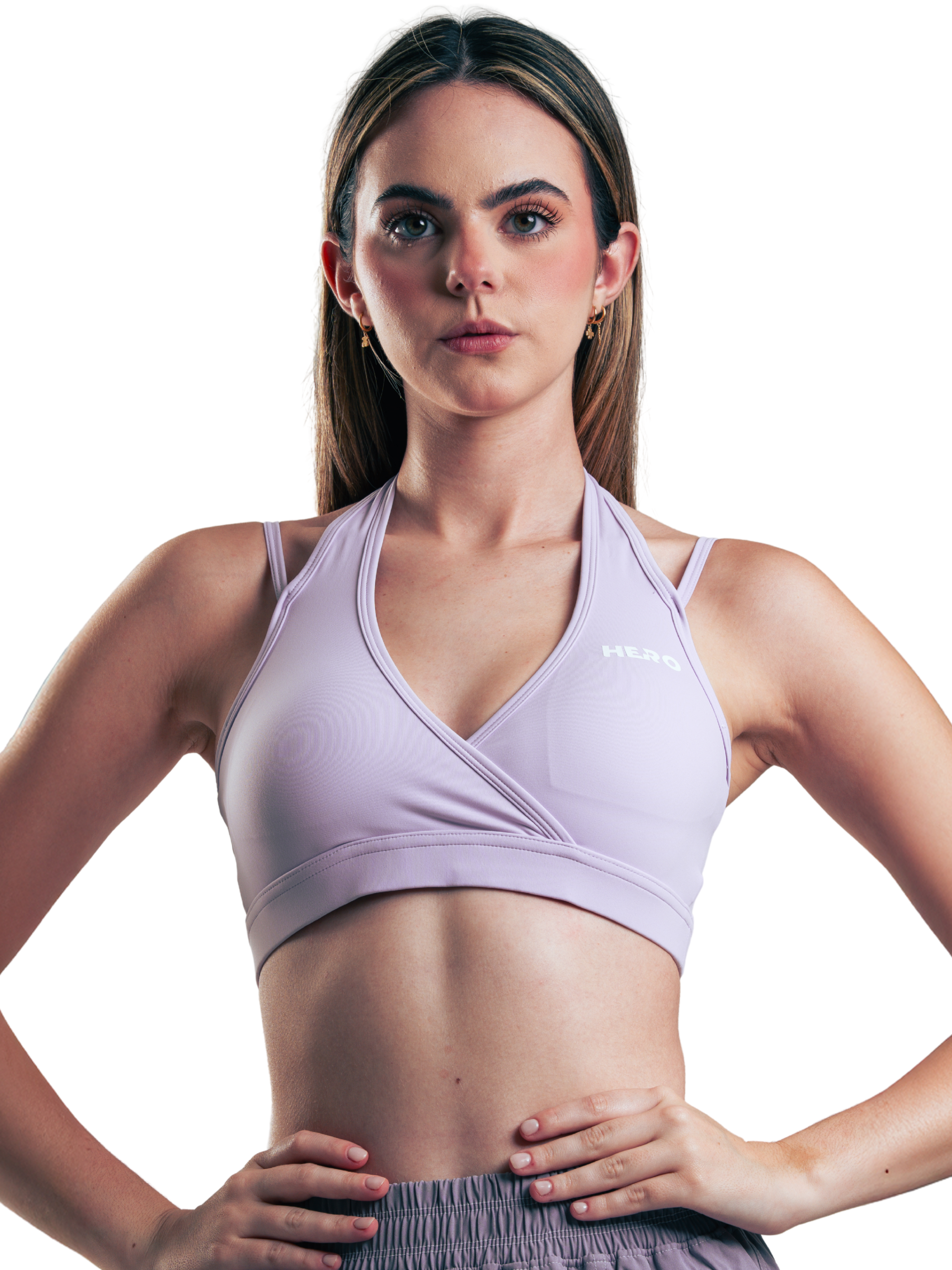 CROSS FIT TOP HERO LILA