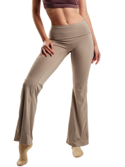 CROSS FLARE LEGGINGS HERO BEIGE