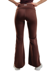 CROSS FLARE LEGGINGS HERO MARRON