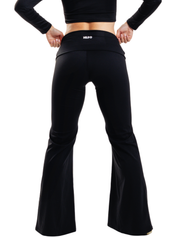 CROSS FLARE LEGGINGS HERO NEGRO