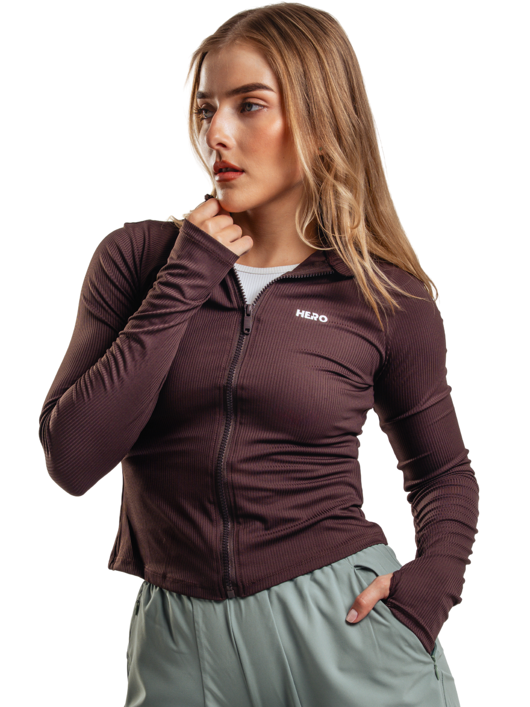 ELITE SLIM JACKET HERO MARRON
