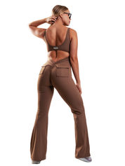 ENTERIZO POCKET TANK HERO MARRON