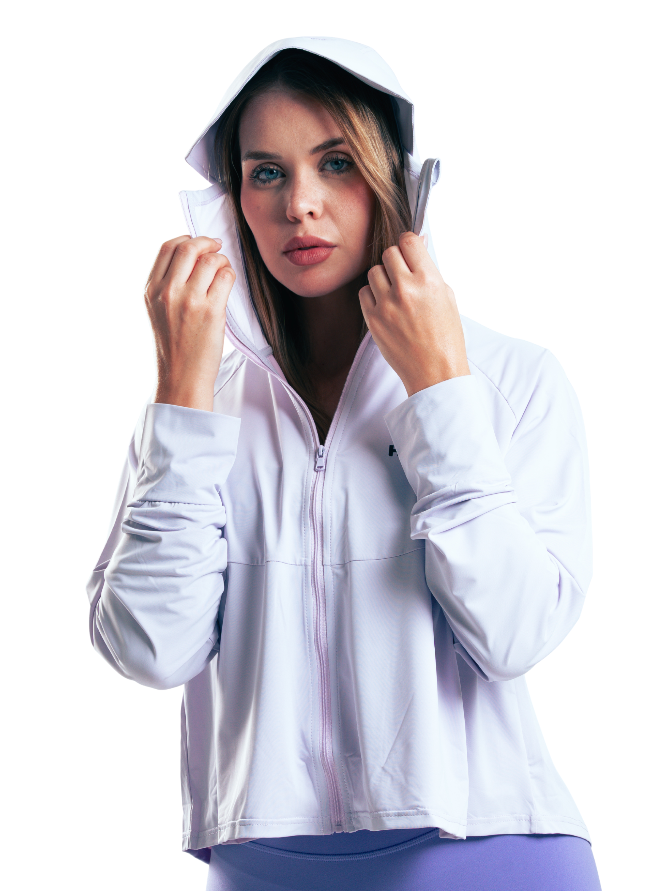 GAITER HOOD UV HERO LILA