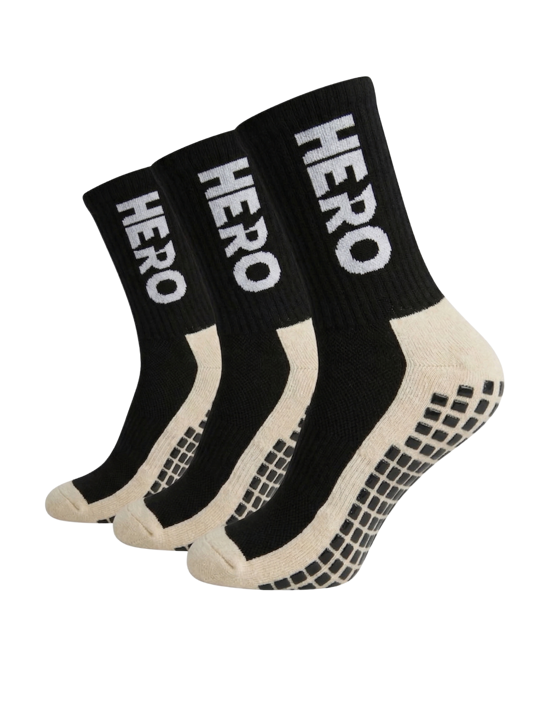 MEDIAS TACO HERO NEGRO
