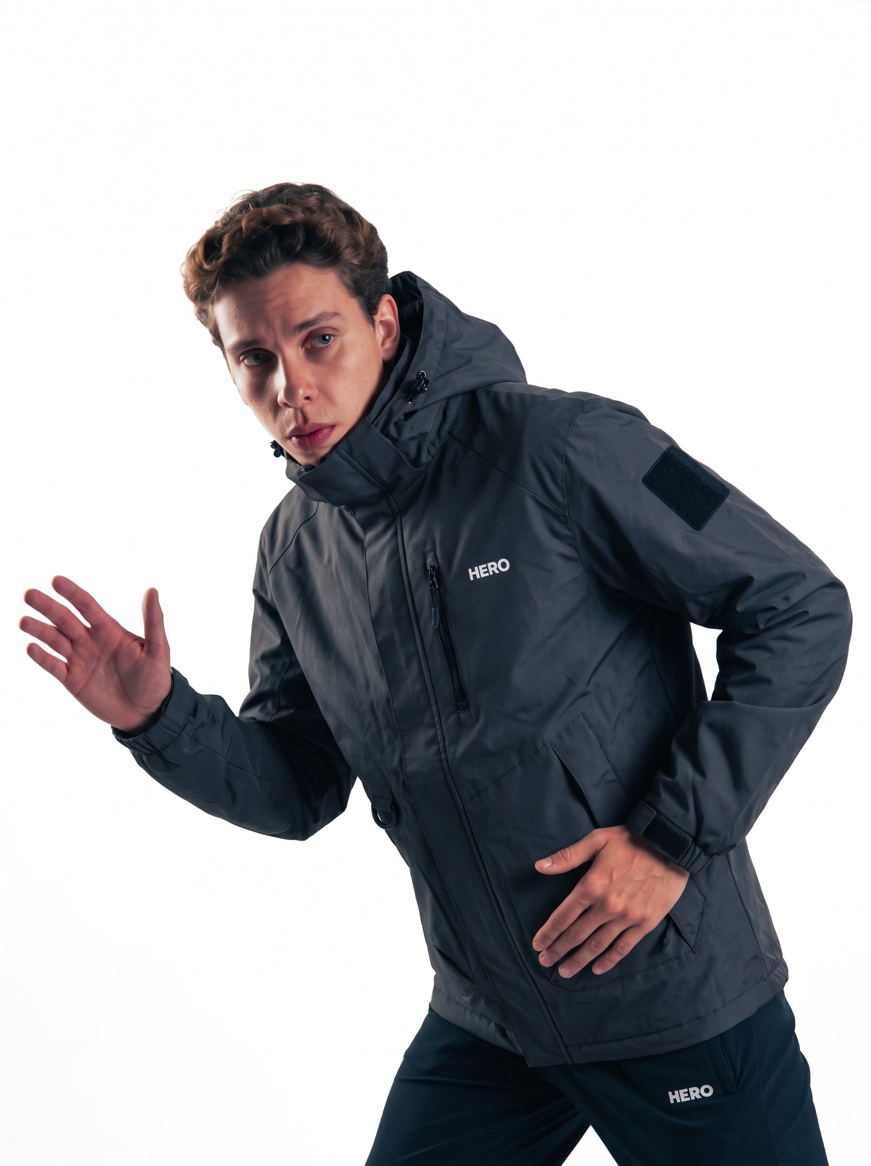 TACTICAL SHELL JACKET HERO NEGRO