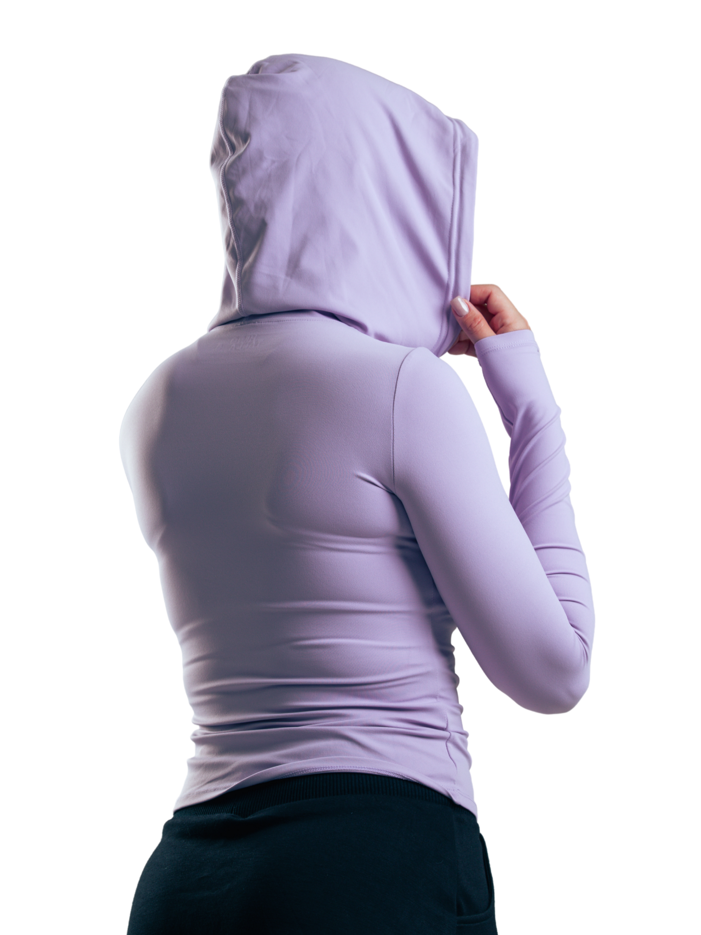 HOODIE FIT TED HERO LILA