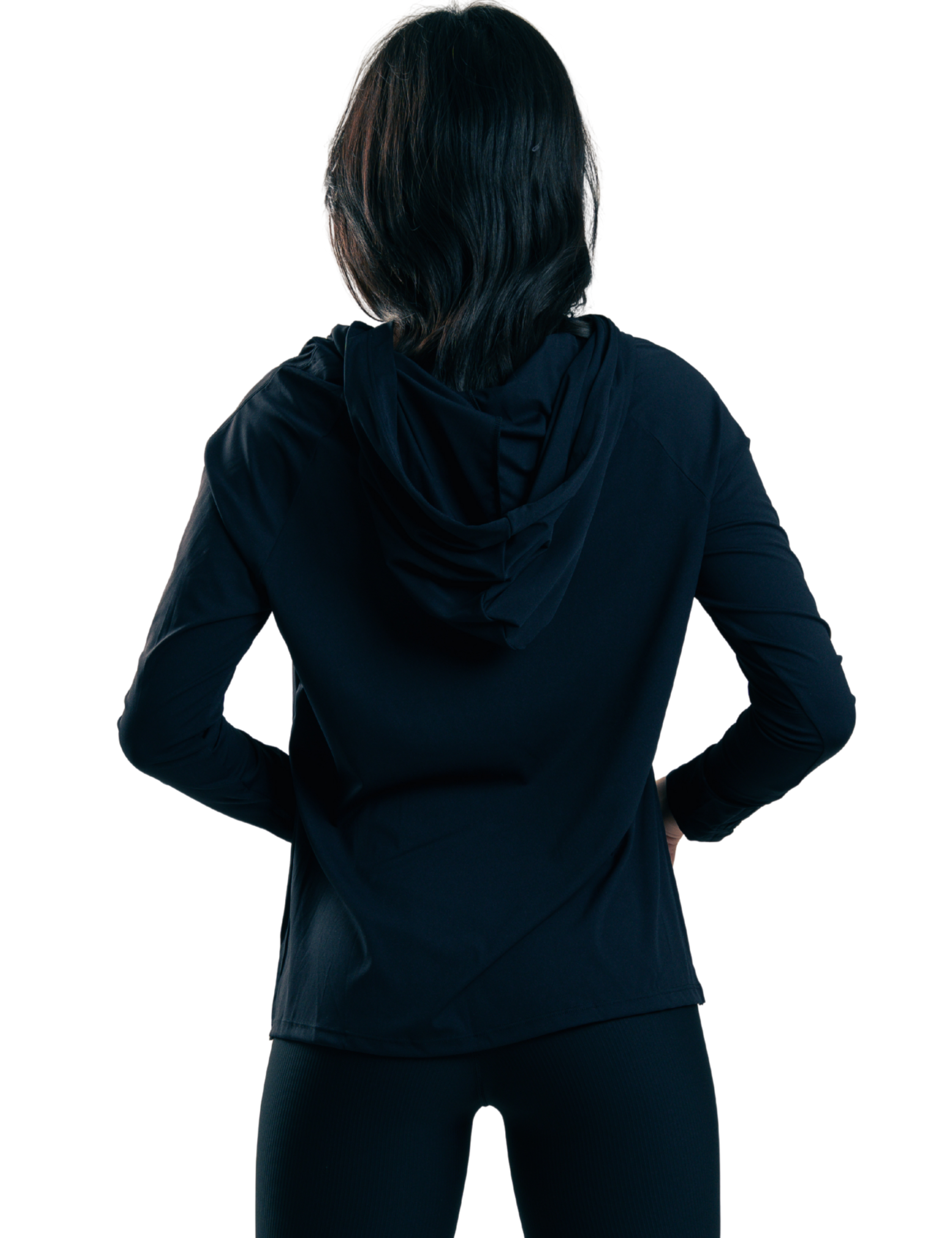 HOODIE FIT TED HERO NEGRO