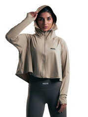 HOODIE GAITER UV HERO TAUPE