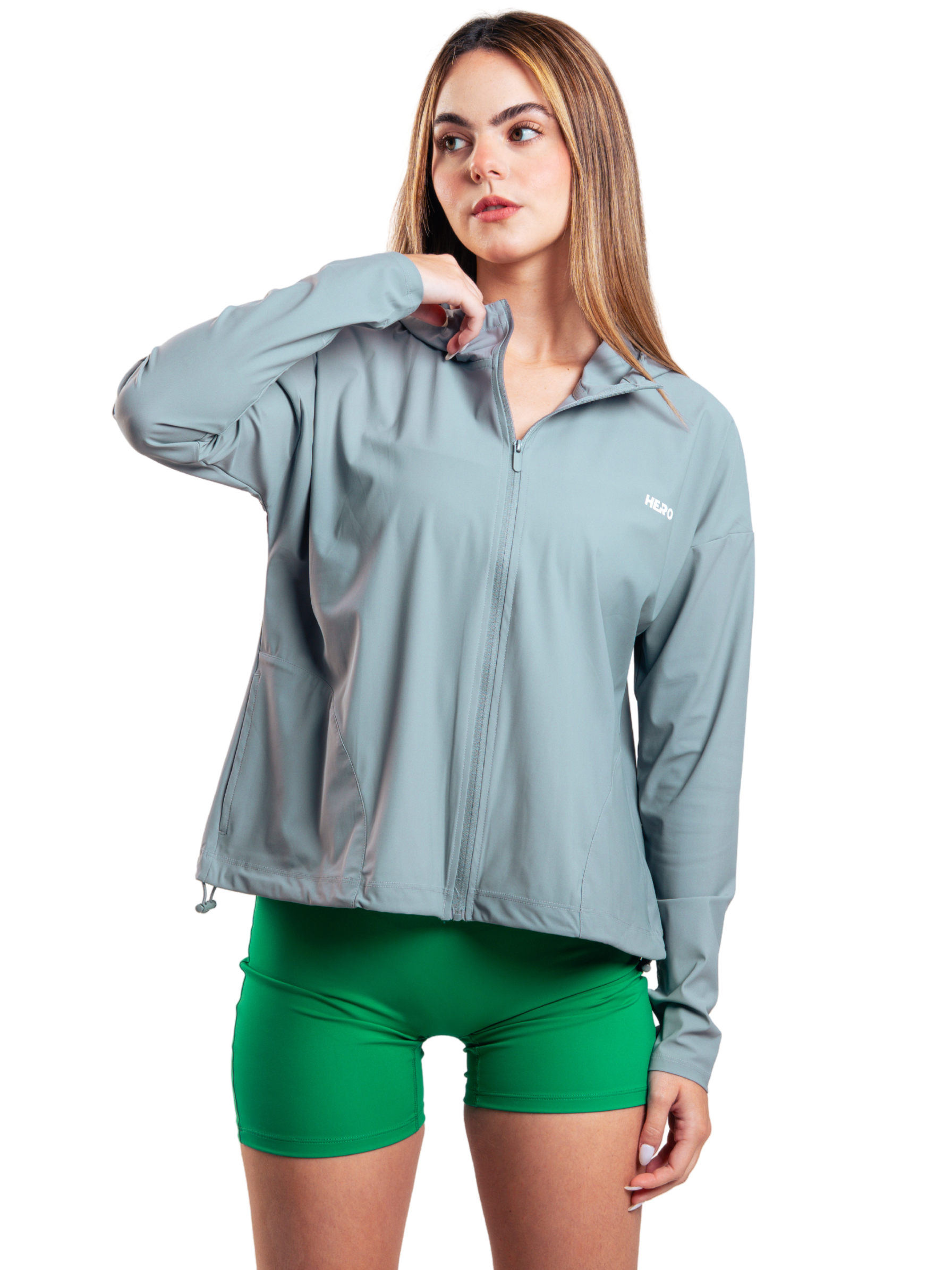 JACKET FREE FIT HERO GRIS