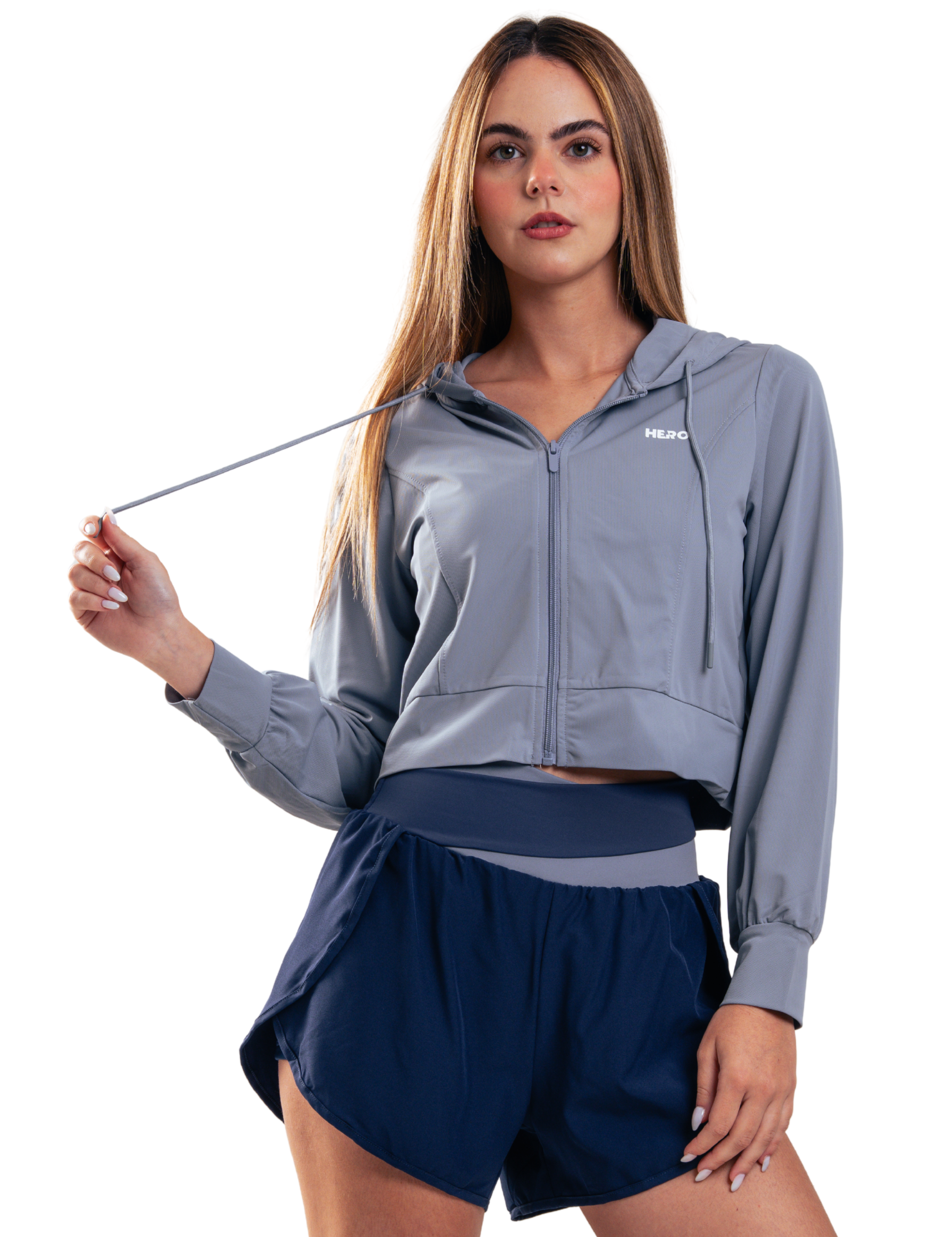 JACKET MESH HERO GRIS