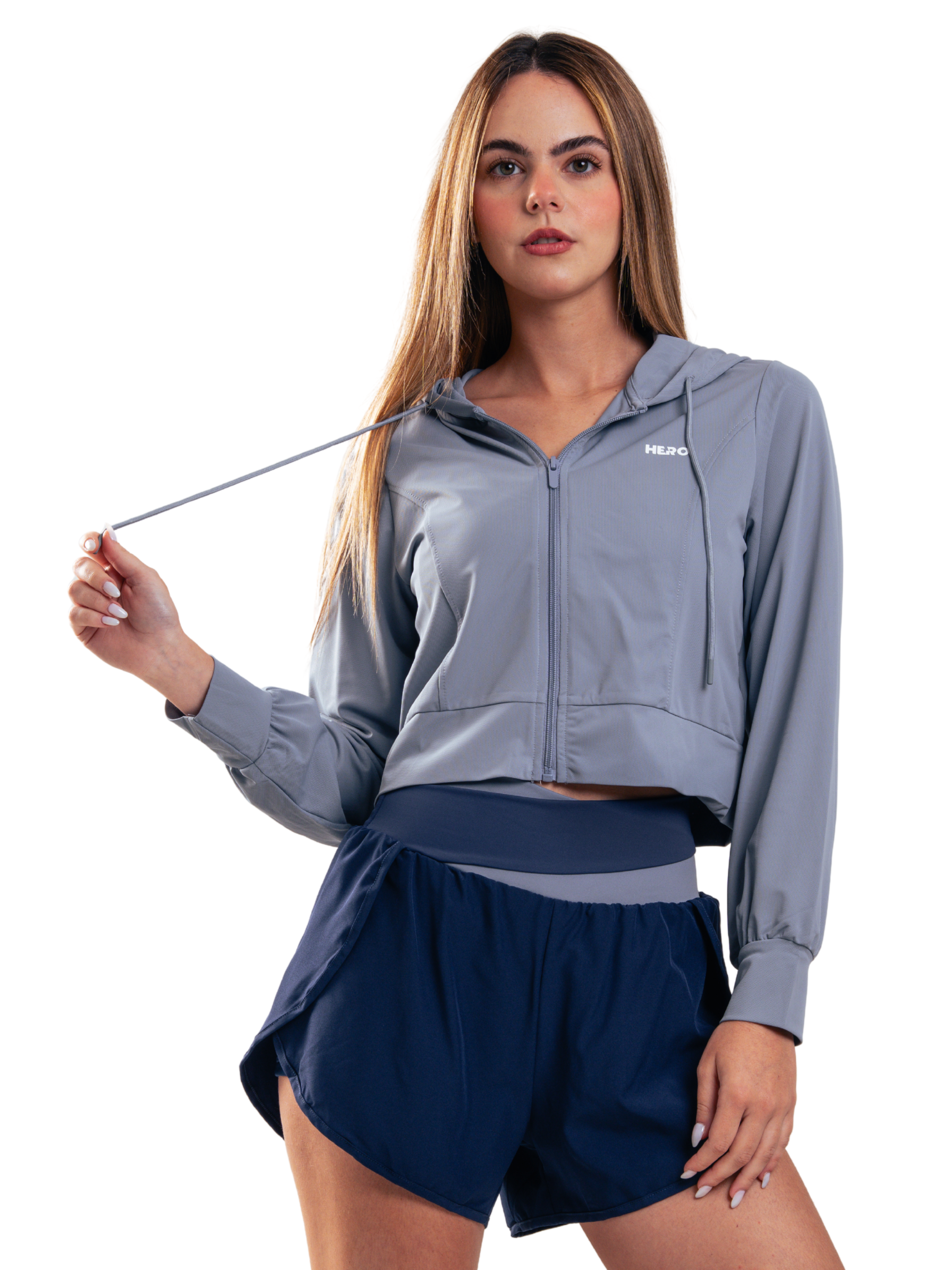 JACKET MESH HERO GRIS