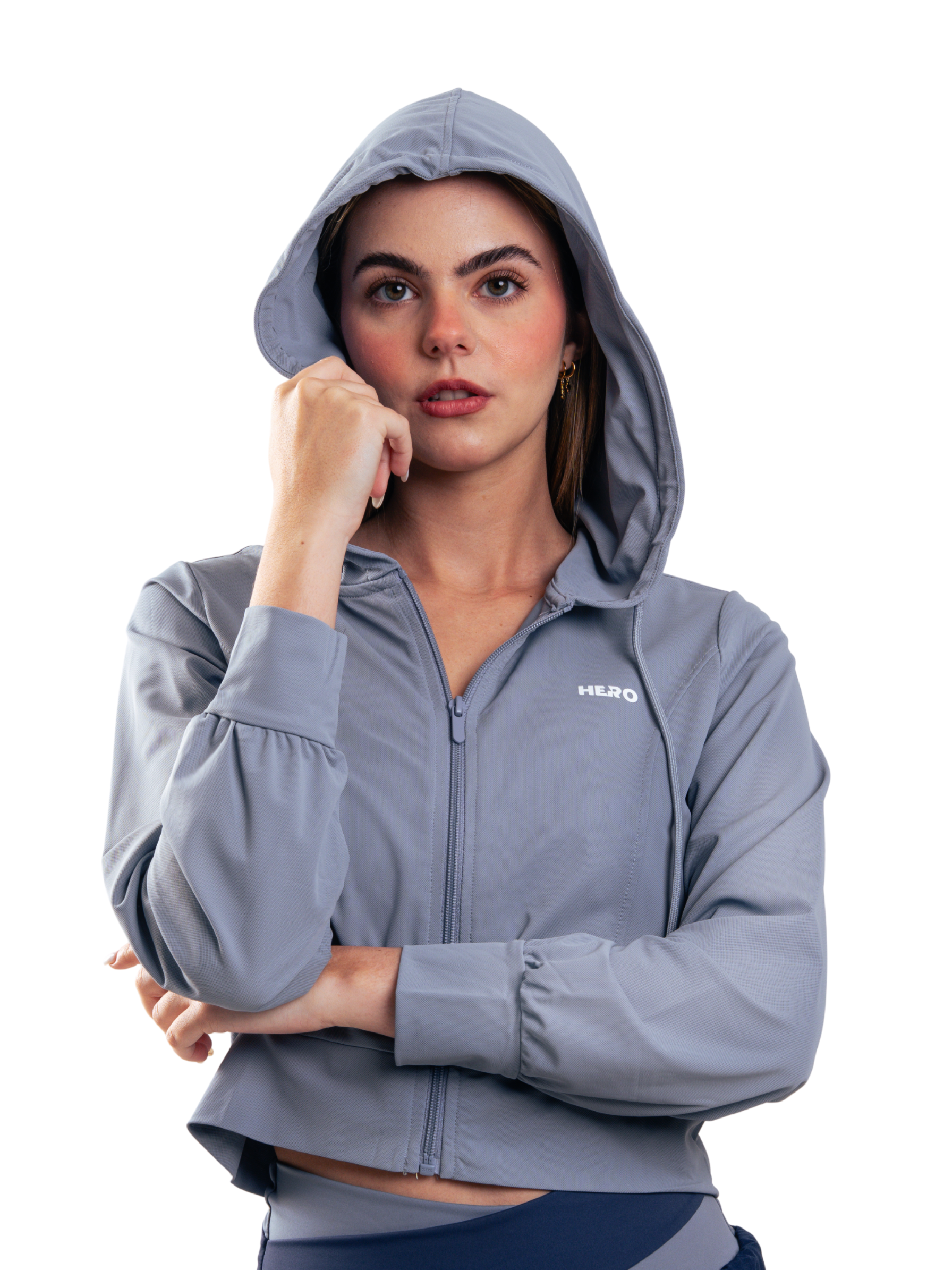 JACKET MESH HERO GRIS