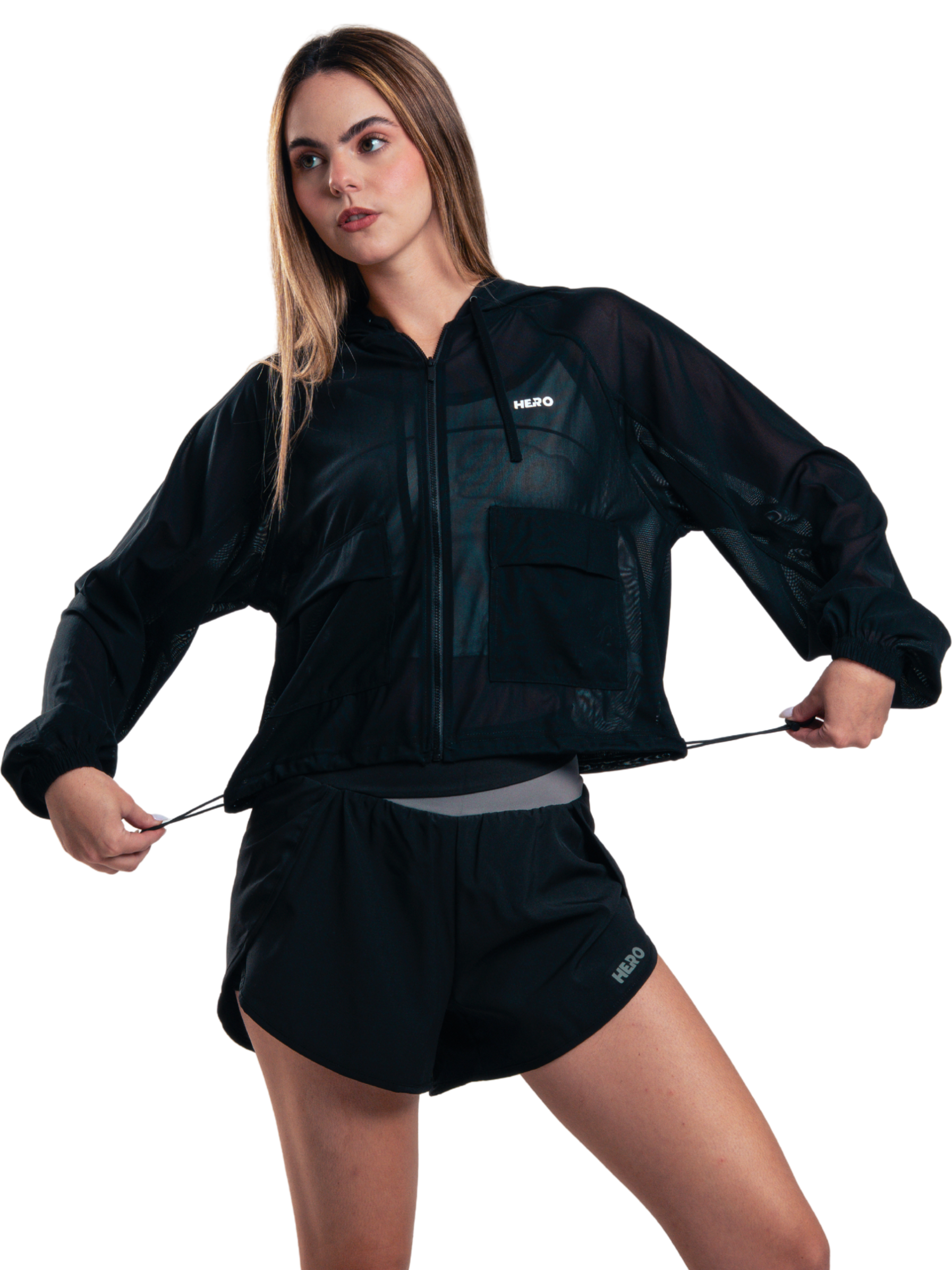 JACKET TWO POCKET HERO NEGRO