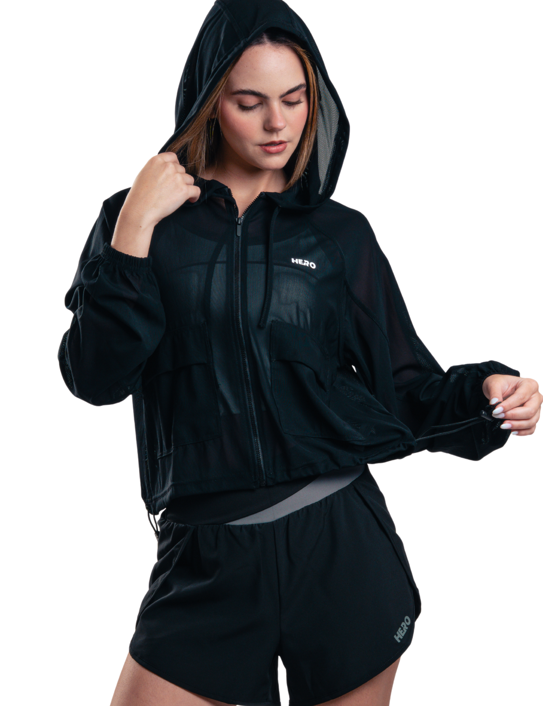 JACKET TWO POCKET HERO NEGRO