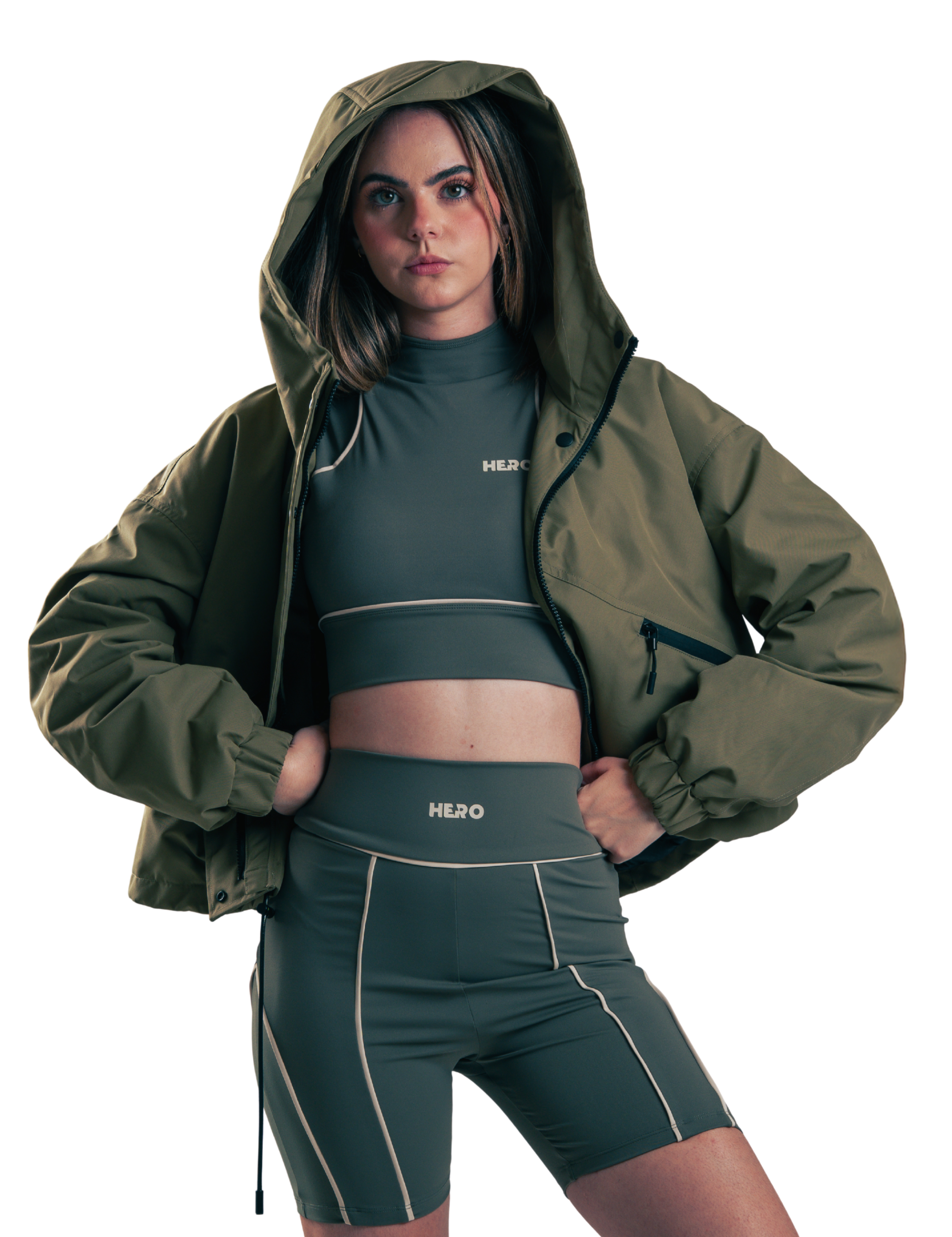 JACKET PUFF HERO VERDE