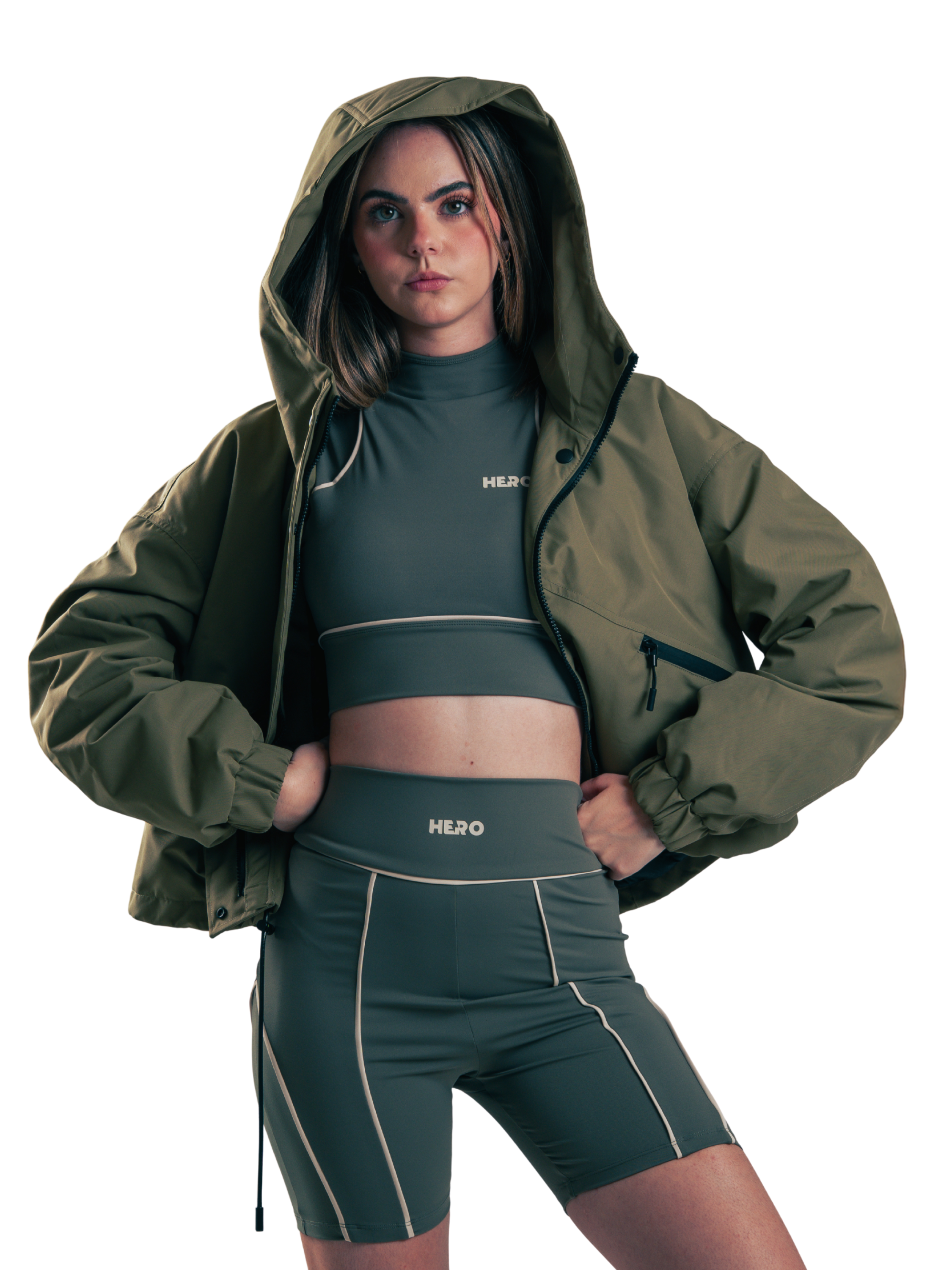 JACKET PUFF HERO VERDE