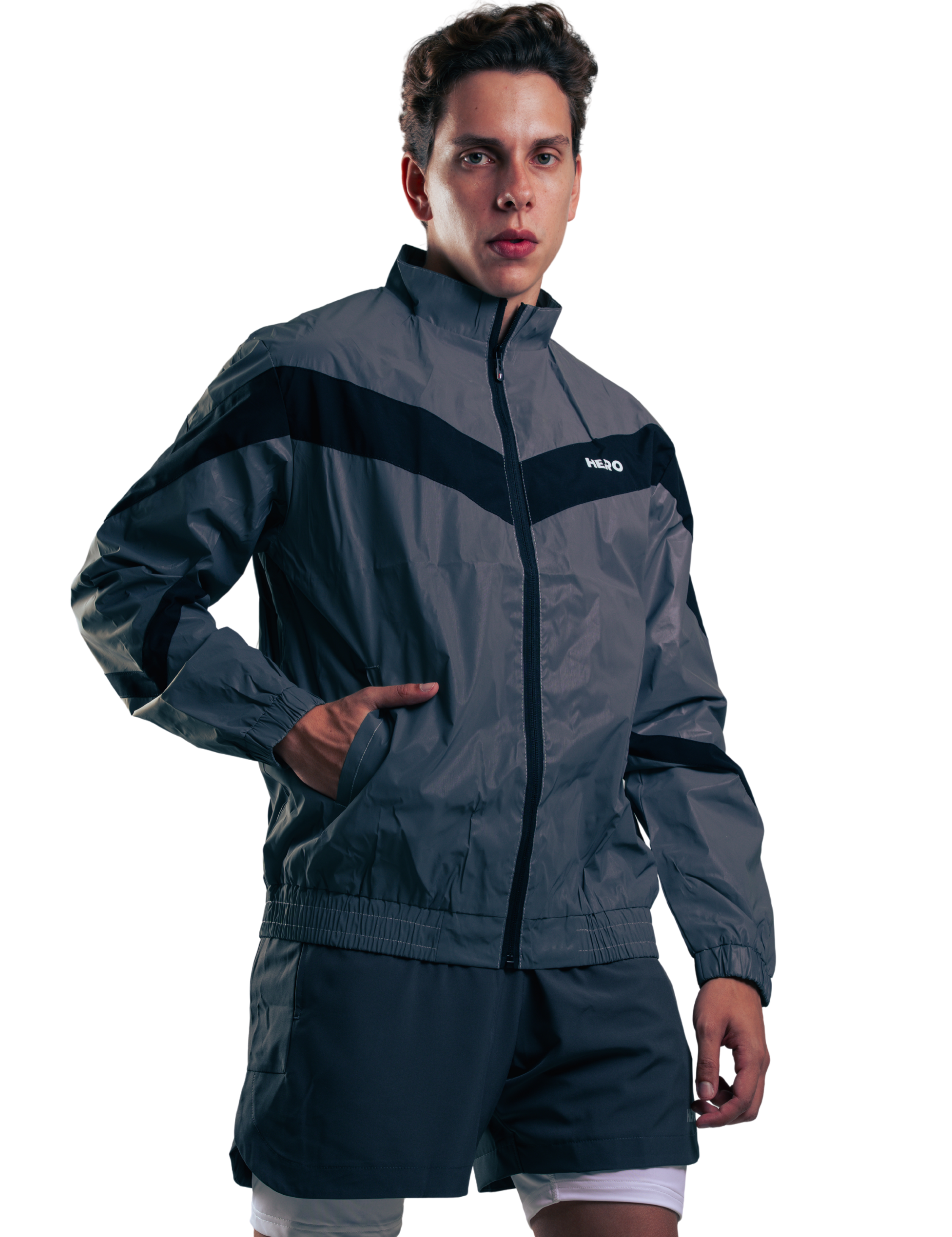 JACKET REFLECT V LINE HERO