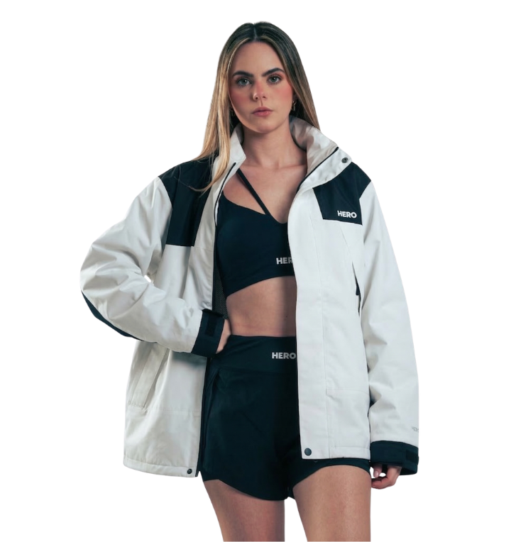 JACKET TRAIL WATER HERO BLANCO