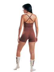 JUMPSUIT SHORT THINX HERO MARRON