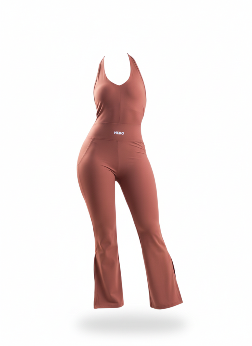 JUMPSUIT HERO MARRON