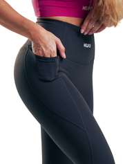 LEGGINS TWO POCKET HERO GRIS